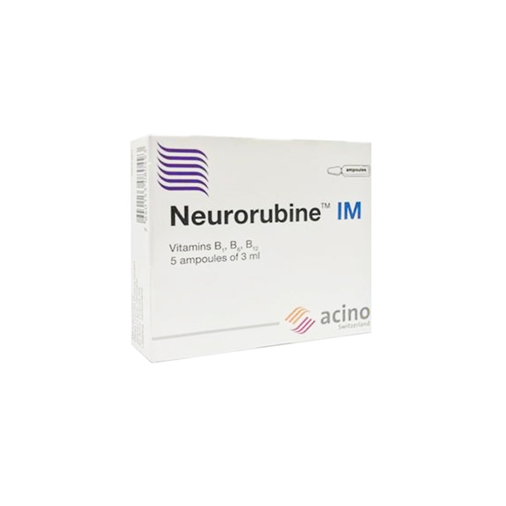 NEURORUBINE 3ML 5 AMPOULES