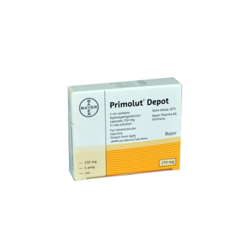 PRIMOLUT DEPOT 250MG/ML 1X1ML AMPOULES