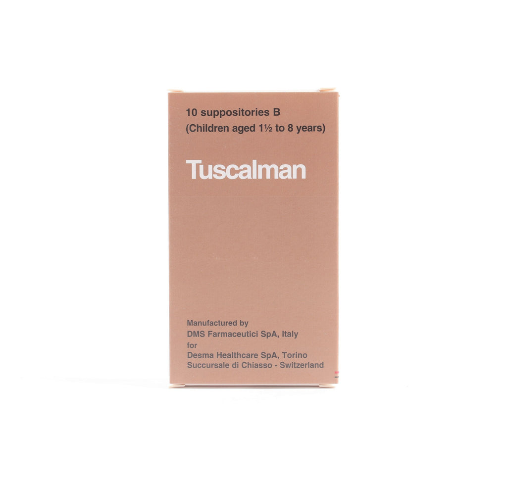 TUSCALMAN B 10 SUPPOSITORIES