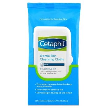 CETAPHIL GENTLE SKIN CLEANSING CLOTHES 25WIPES