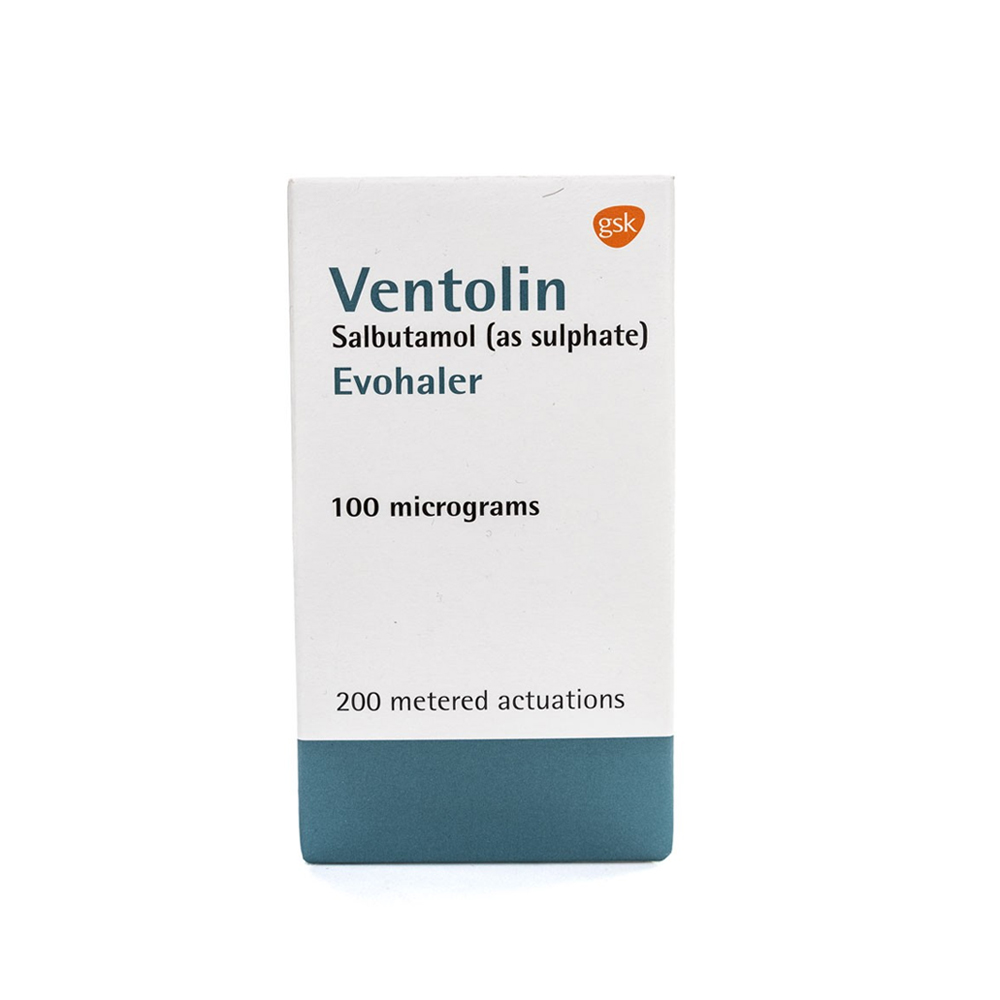 فينتولين بخاخ 100 ميكروجرام - 200 جرعة