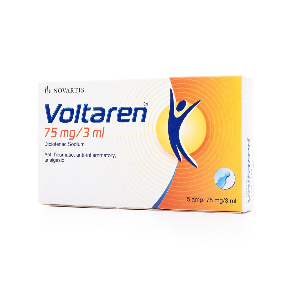 VOLTAREN INJ. 75MG/3ML 5 AMP Pharmazone