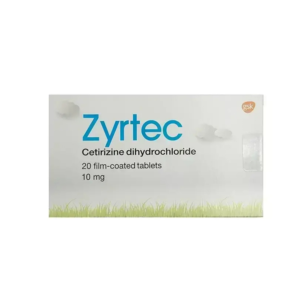 ZYRTEC 10MG 20 TAB – Pharmazone