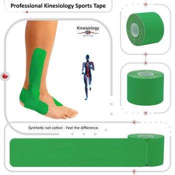 SPOMED SPORTES TAPE 5X5 (SM-702)-GREEN