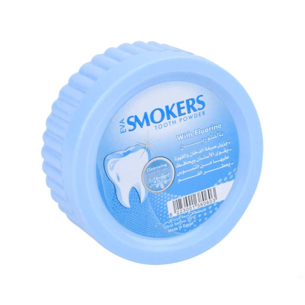 EVA SMOKERS TOOTH POWDER WITH FLUORINE 40GM