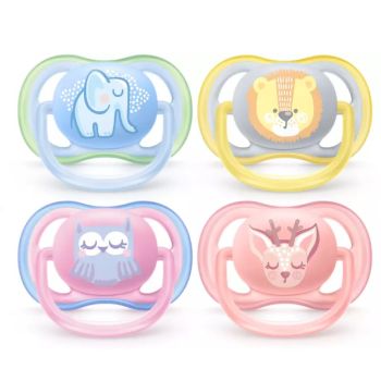 PHILIPS AVENT ULTRA AIR FREEFLOW SOOTHER 0-6M X2-SCF085/05
