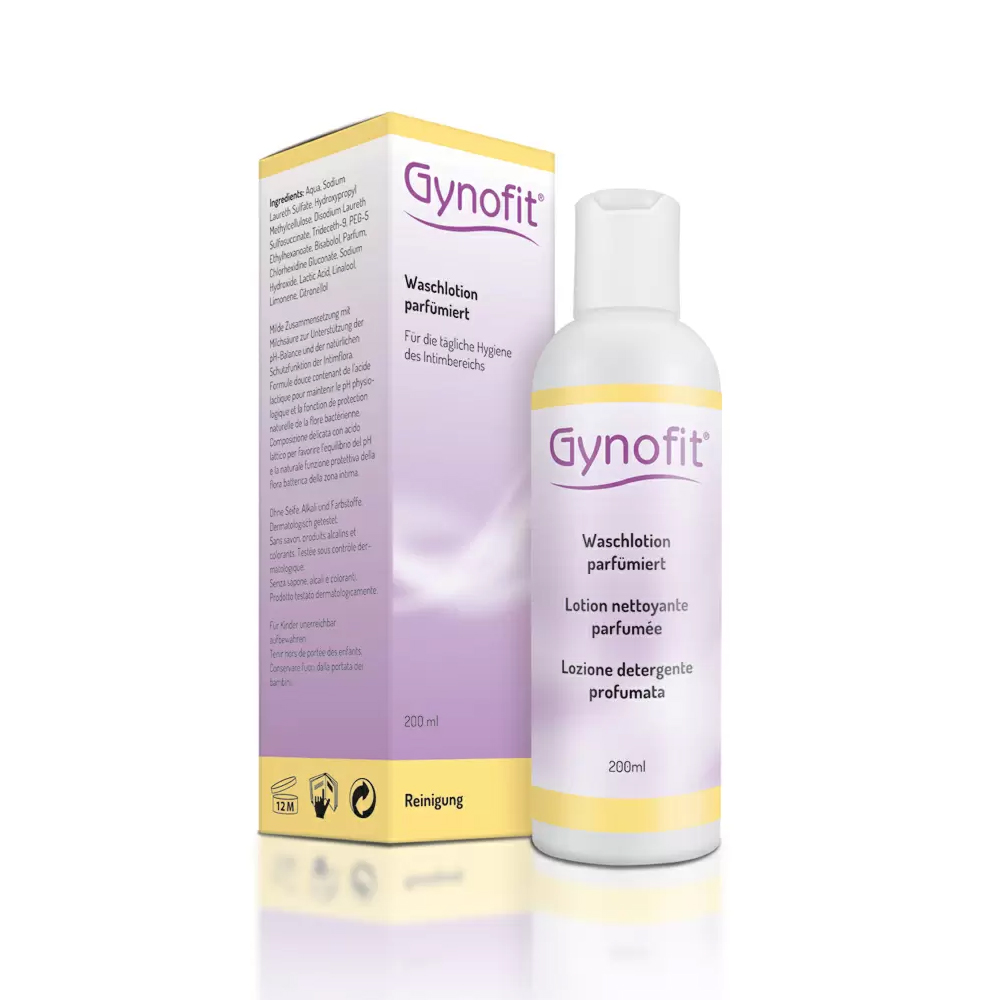 GYNOFIT MILD CLEANSING LOTION-SCENTED 200ML
