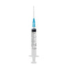 DISPOSABLE SYRINGE WITH NEEDLE 100PC 2ML/CC