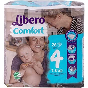 LIBERO COMFORT NO.4 (7-11KG) 26PCS