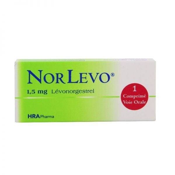 NORLEVO 1.5 MG  1 TABLET.