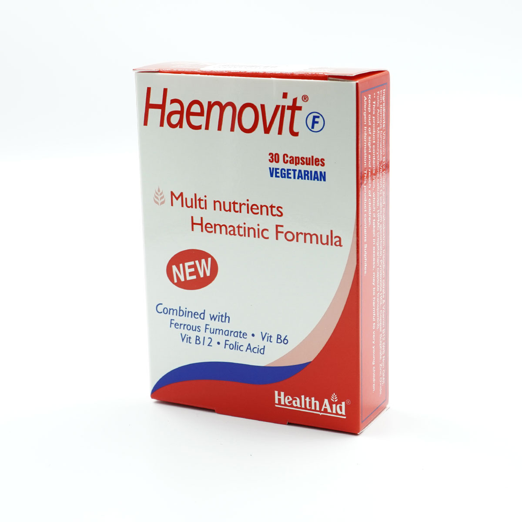 HEALTHAID HAEMOVIT FORT 30 CAP
