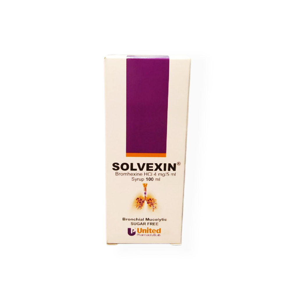 SOLVEXIN SYRUP 4MG/5ML 100ML