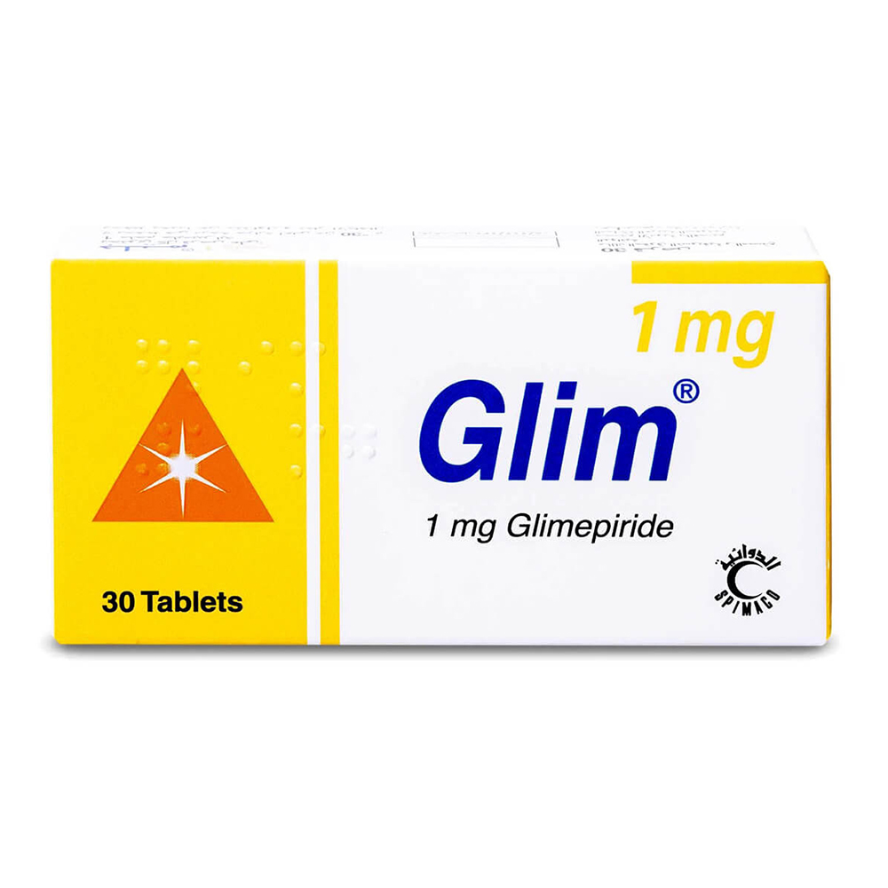 GLIM 1MG 30 TABLETS