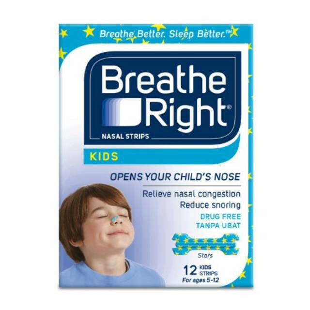 BREATHE RIGHT KIDS STRIP 12S