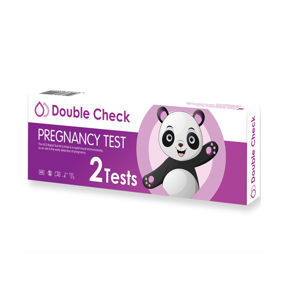 DOUBLE CHECK PREGNANCY TEST 2PCS