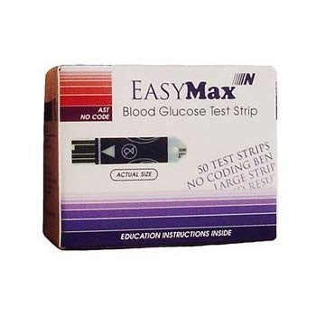 EASY MAX BLOOD GLUCOSE 50 STRIP