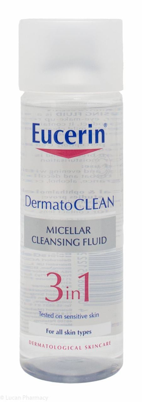 EUCERIN DERMATO CLEAN MICELLAR FLUID 3 IN 1 200ML