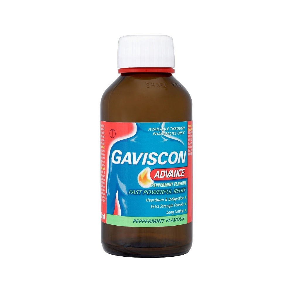 GAVISCON ADVANCE SUSPENSION 300ML-PEPPERMINT