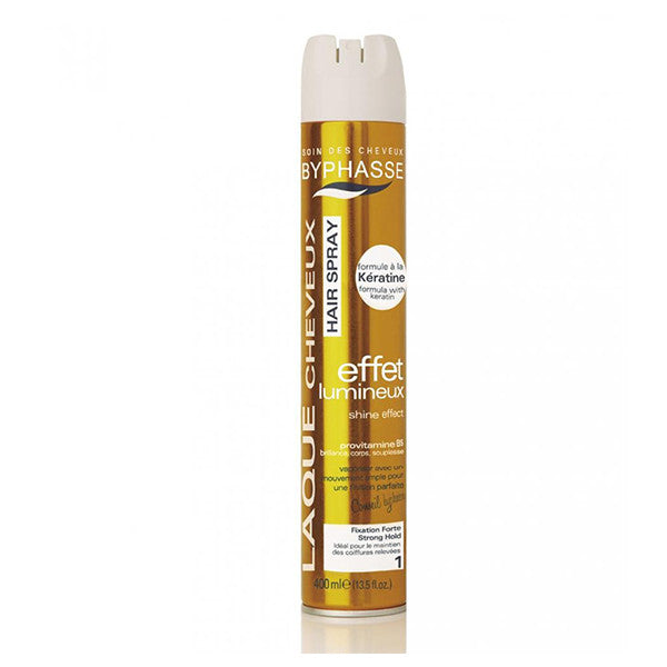 BYPHASSE HAIR GOLD SPRAY STRONG 400ML 2161