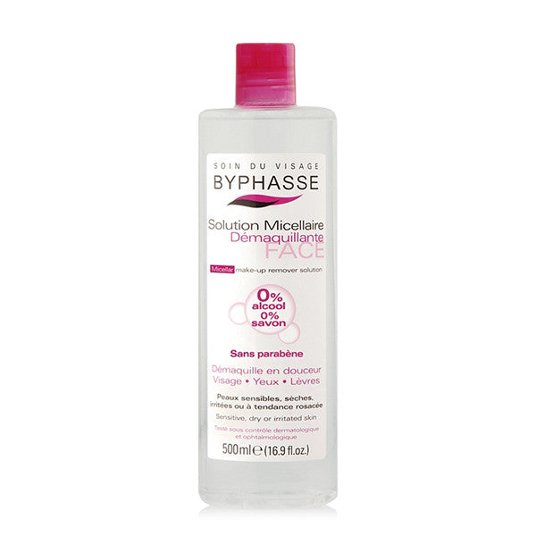 BYPHASSE FACE MICELLAR  MAK-UP REMOVER 500ML 2079