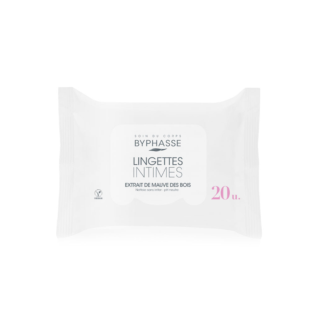 BYPHASSE INTIMATE WIPES 20P 1263