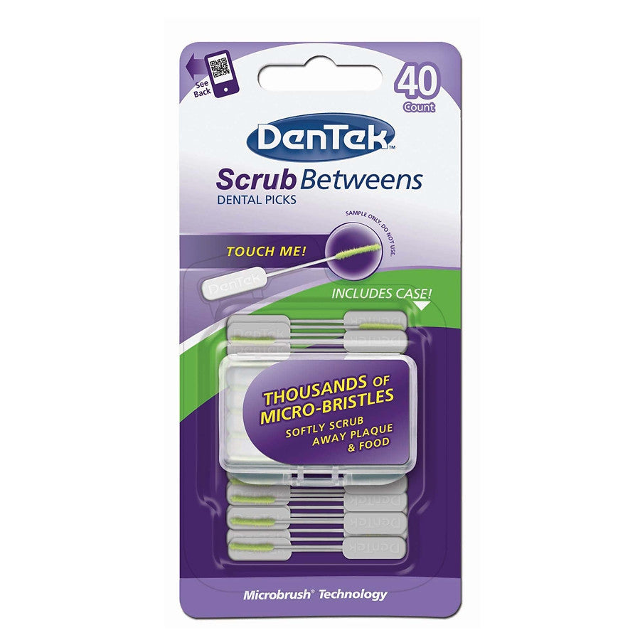 DENTEK SCRUB BETWEENS 40 PCS