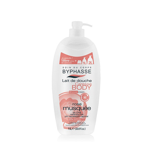 BYPHASSE BODY SHOWER CREAM ROSE MUSQUEE 1L 2963