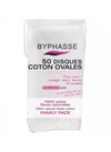 BYPHASSE COTTON PAD OVALES 50PIC 2857