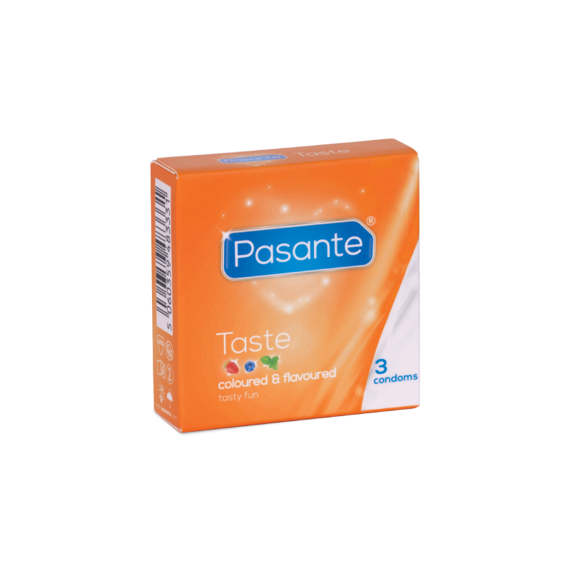 PASANTE CONDOM FLAVOURS 3PCS