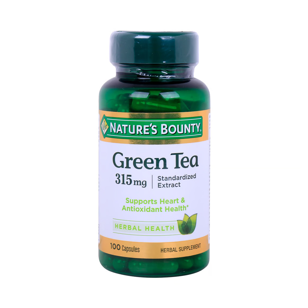 NATURES BOUNTY GREEN TEA 315MG 100CAP