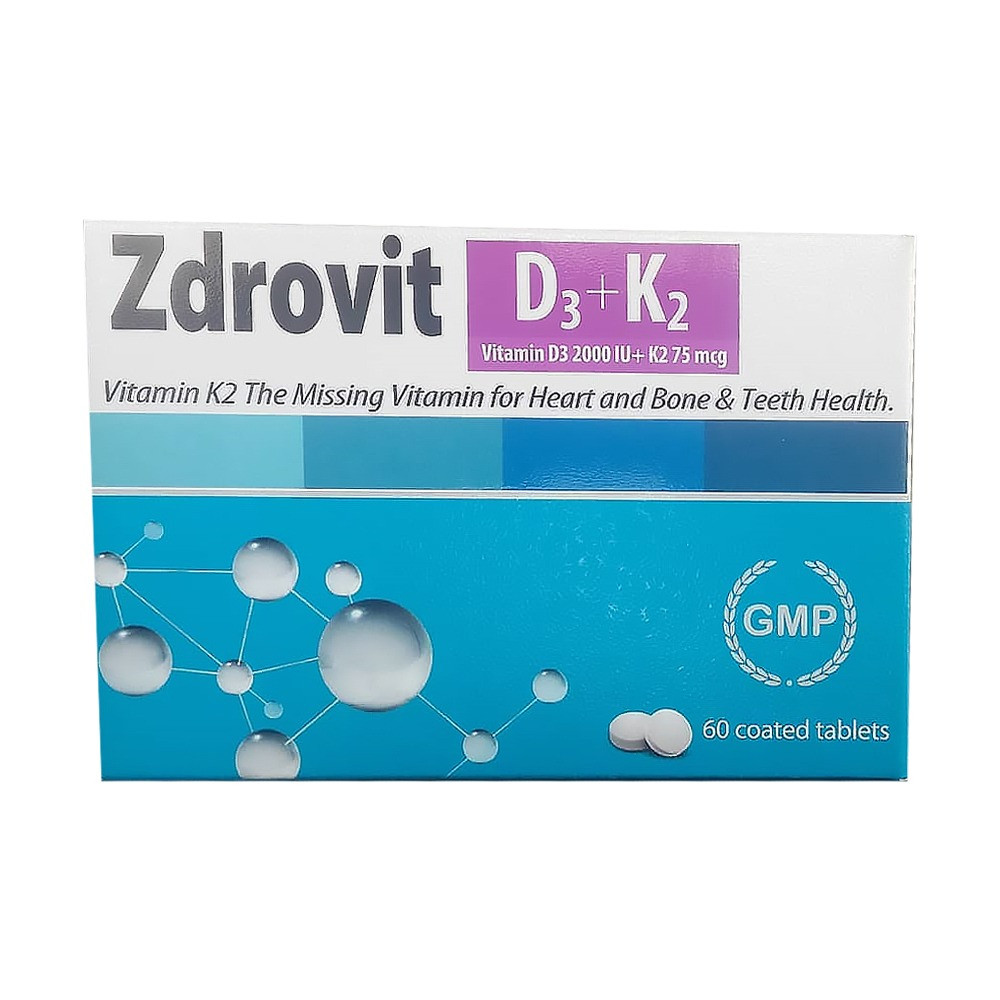 ZDROVIT D3+K2 60TAB