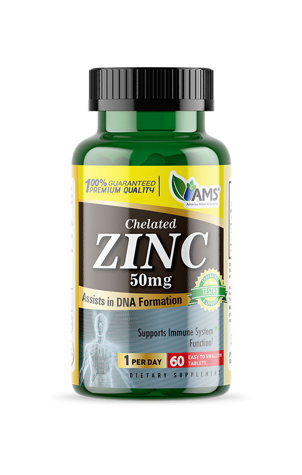 AMS ZINC 50MG 60CAP