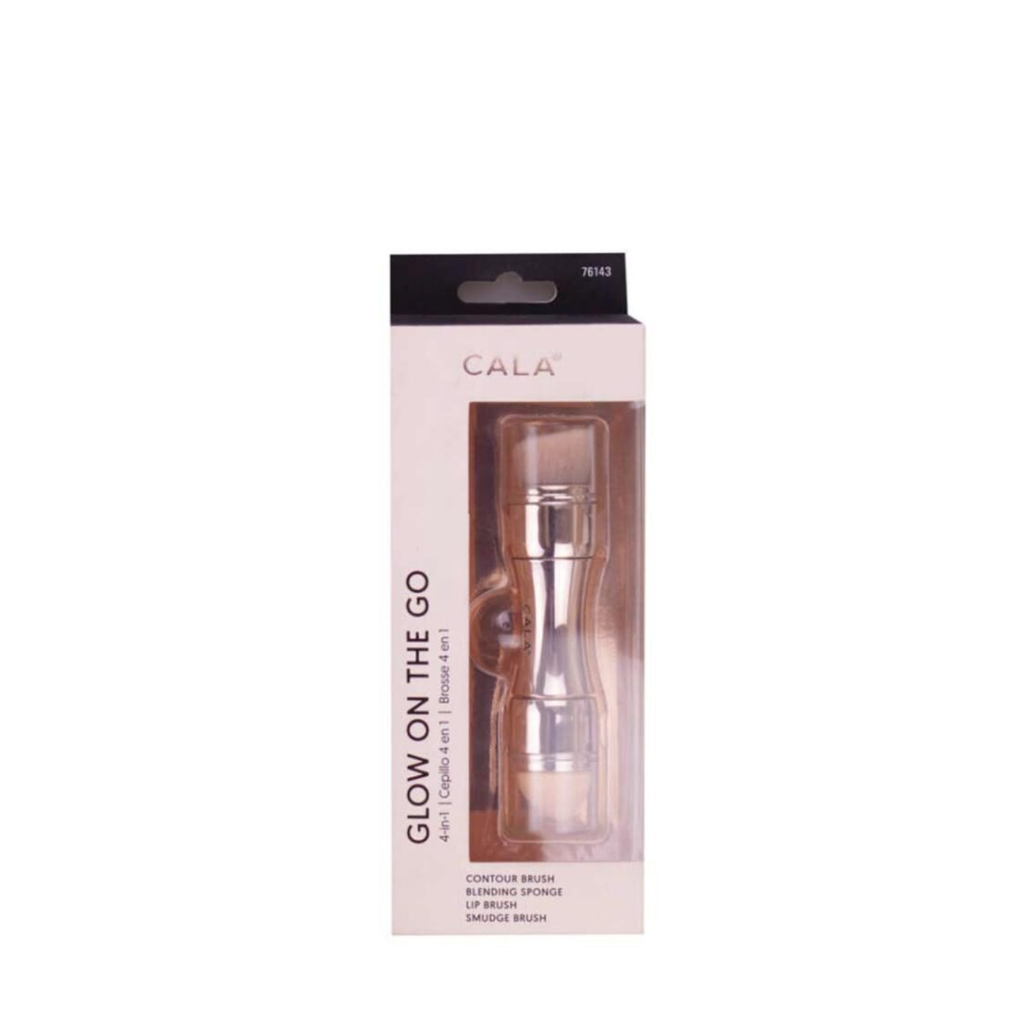 CALA MAKEUP GLOW ON THE GO 4 IN 1 CONTOUR BRUSH 76143