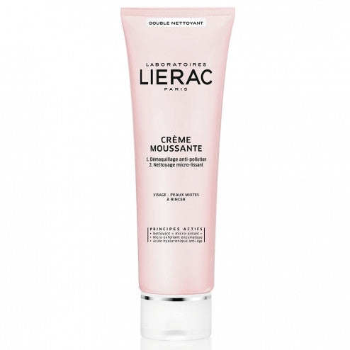 LIERAC DOUBLE MOUSSANTE CR CLEANSER 150ML