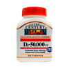 21 CEN VITAMIN D-50.000 IU 60TAB