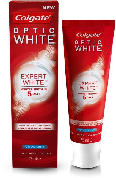COLGATE OPTIC WHITE EXPERT WHITE TOOTHPASTE 75ML