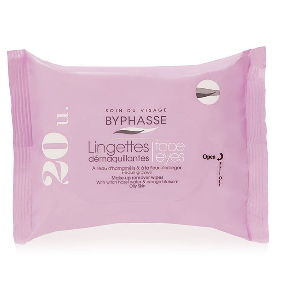 BYPHASSE WIPES WITCH HAZEL WATER OILY SKIN 20 4240