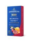 HADDRELL'S MANUKA HONEY (UMF16+) LOZ BLACK C & CRANBERRY 8P