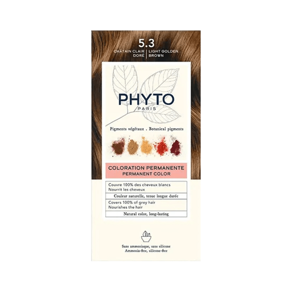 PHYTO HAIR COLOR 5.3 LIGHT GOLDEN BROWN