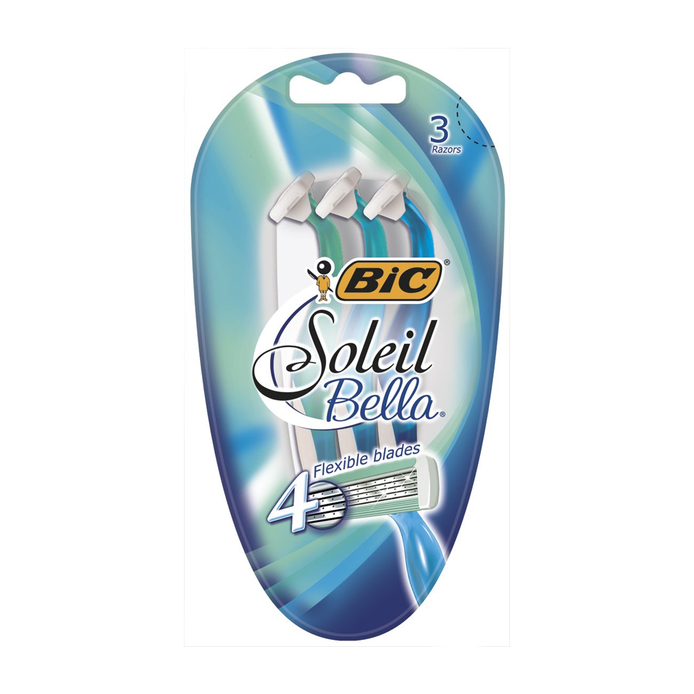 BIC SOLEIL BELLA SHAVER LADY 3 RAZOR