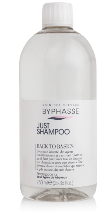 BYPHASSE JUST SHAMPOO DOUCHE NORMAL HAIR 750ML 4509