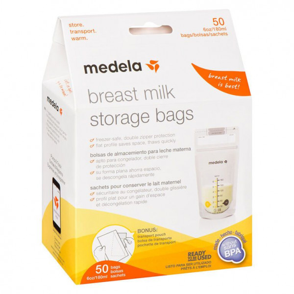 MEDELA BREAST MILK STORAGE 50BAGS