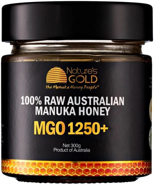 NATURES GOLD MANUKA HONEY (MGO 1250+) 300G