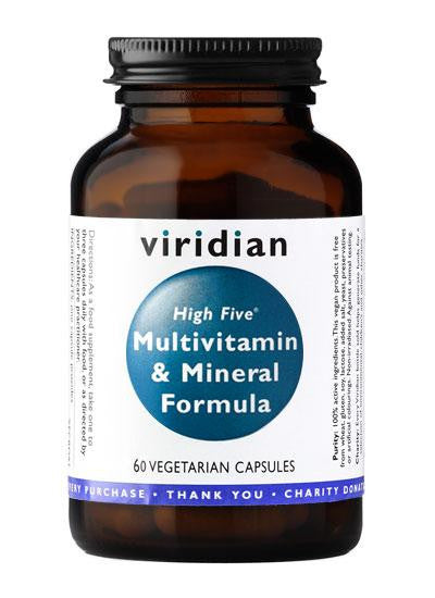 VIRIDIAN MULTIVITAMIN & MINERAL FORMULA 60CAP