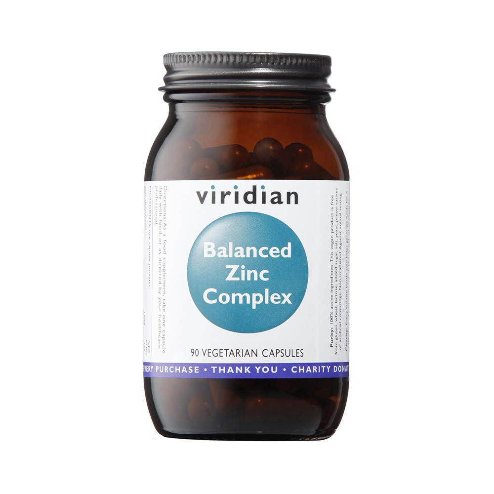 VIRIDIAN BALANCED ZINC COMPLEX 90CAP