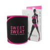 Sweet Sweat Waist Trimmer Black & Pink-L