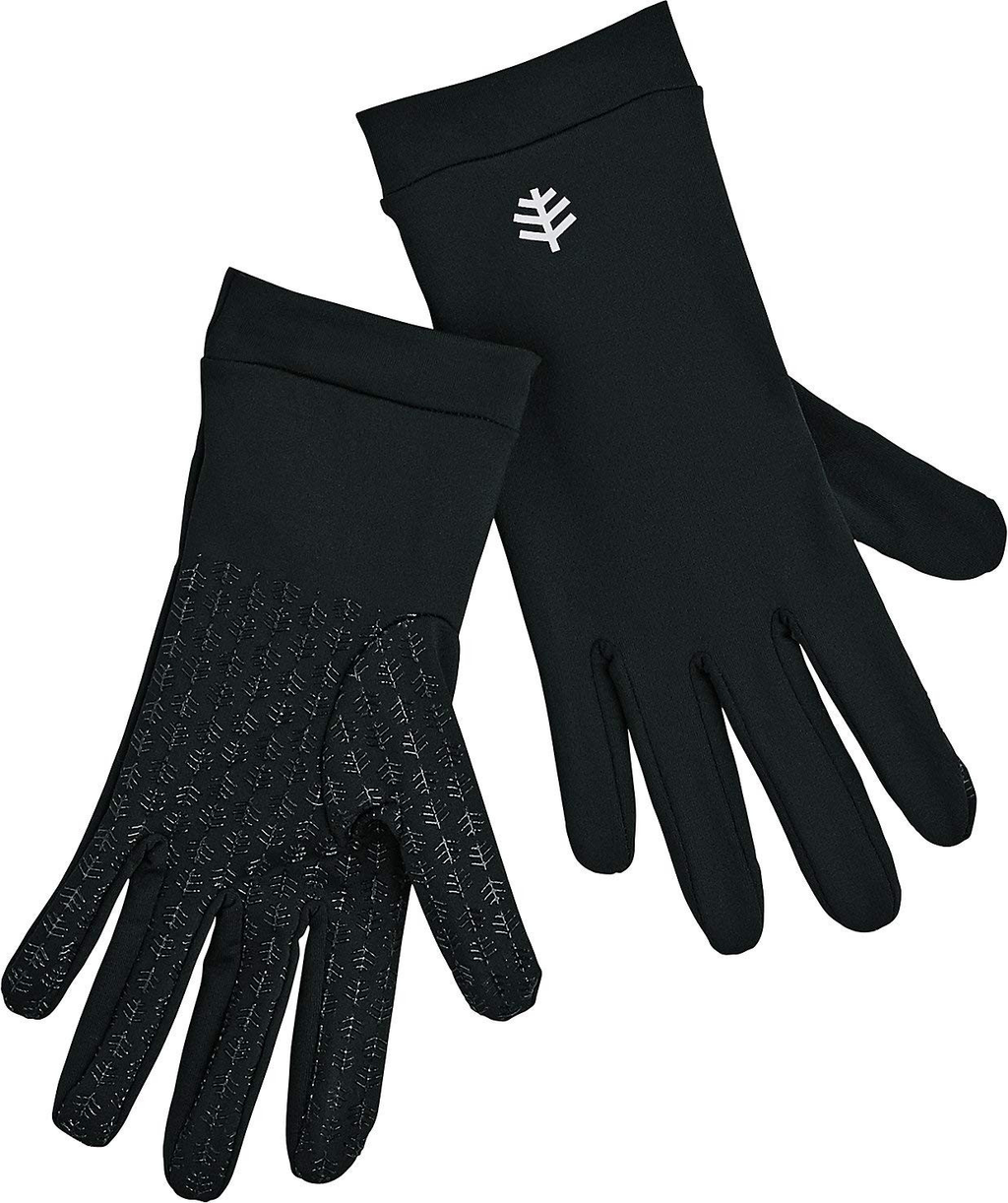 COOLIBAR UPF50+ SUN BLACK GLOVES-M