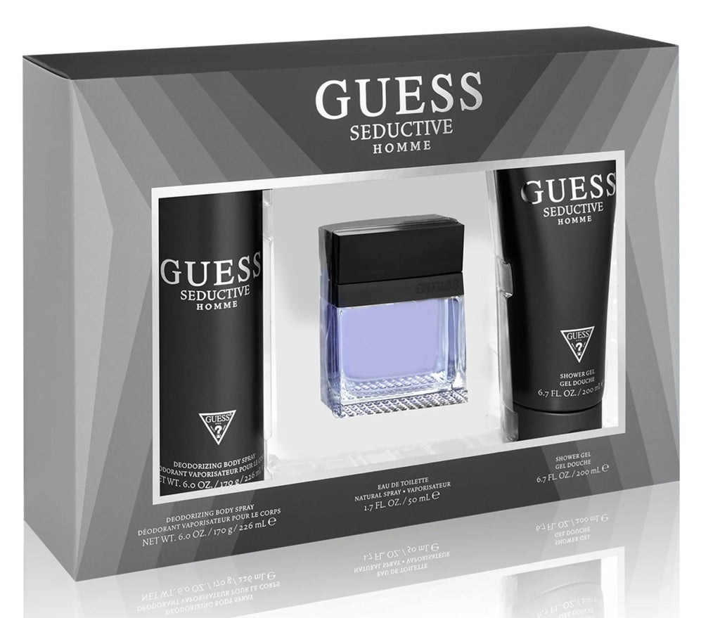 GUESS SEDUCTIVE EDT 100ML/G 3PCS SET 6089