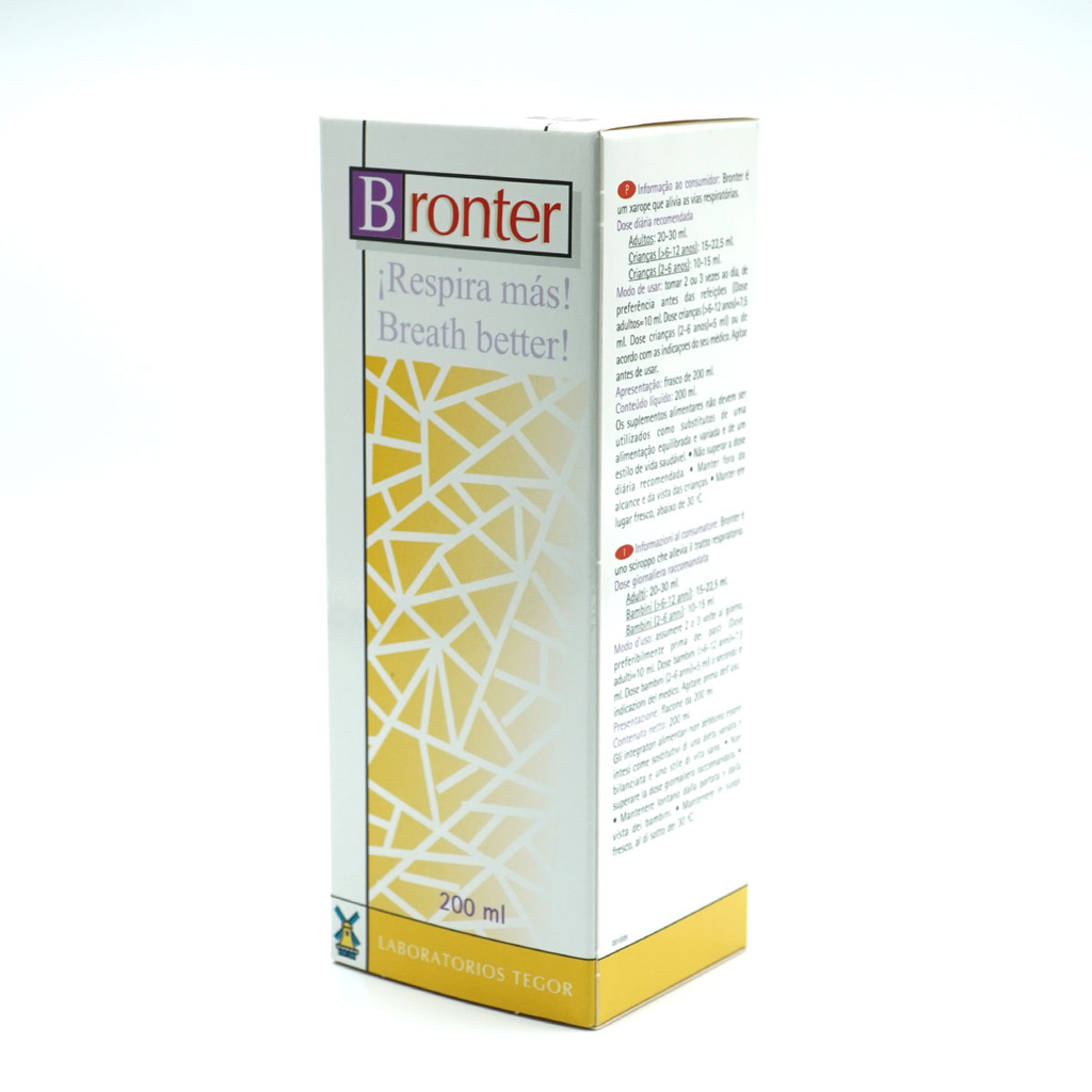 BRONTER COUGH SYRUP 200ML