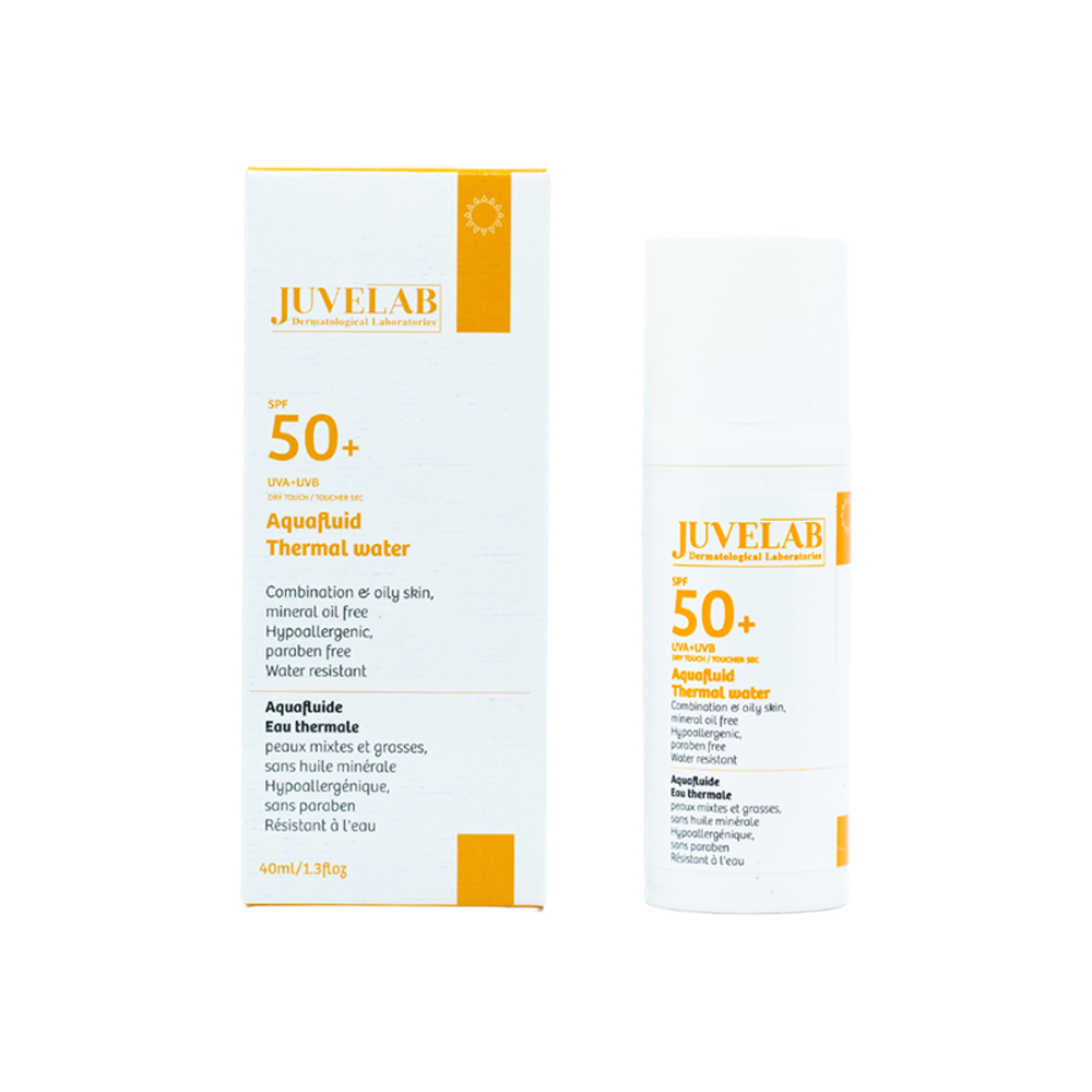 JUVELAB SPF50+ AQUAFLUID CREAM 40ML